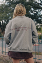 Oversized Varsity Mockneck